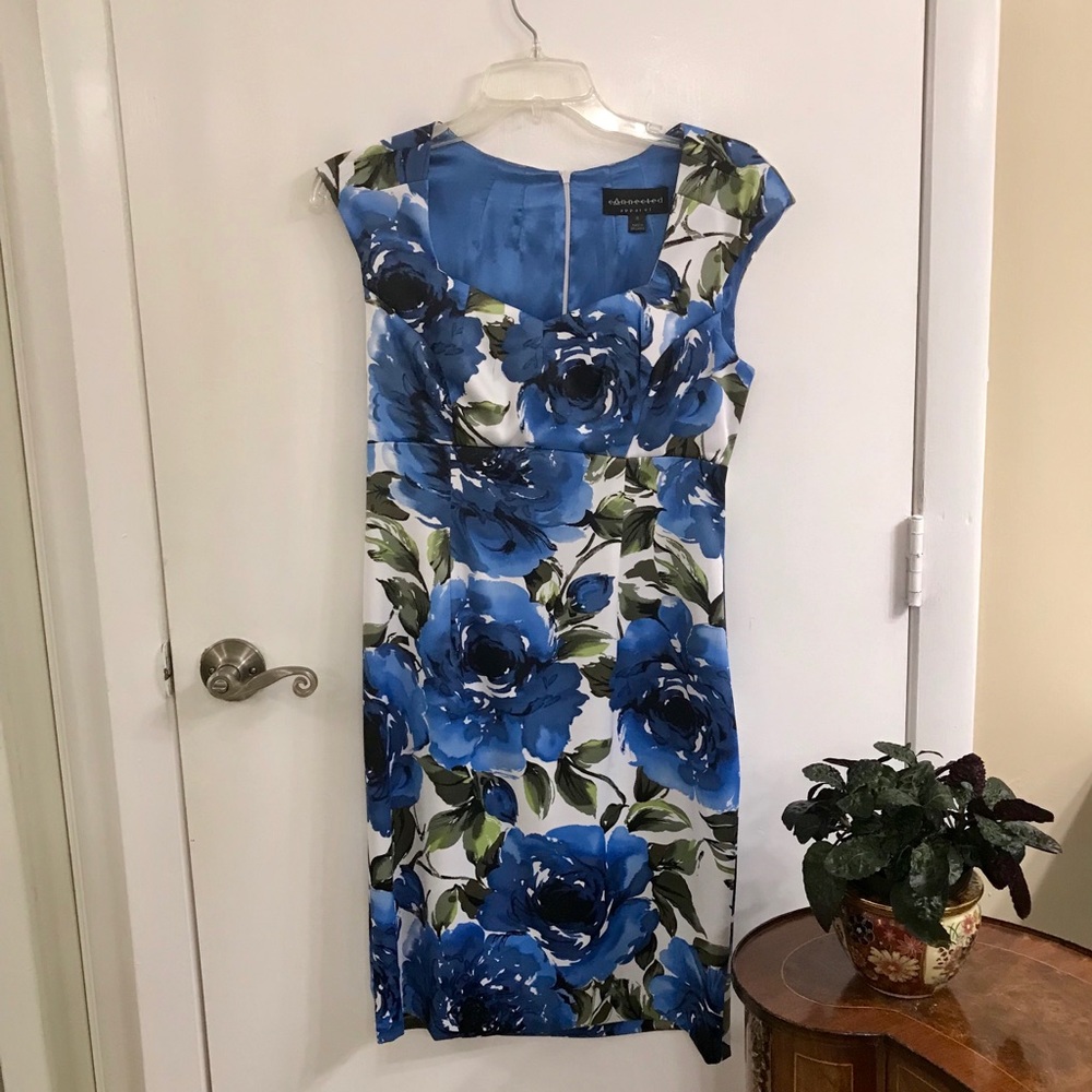 Floral cocktail dress